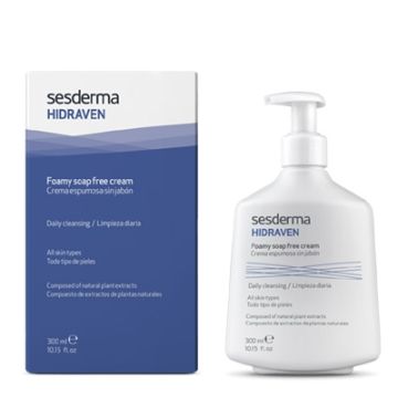 Sesderma Hidraven Crema Espumosa Sin Jabon 300ml