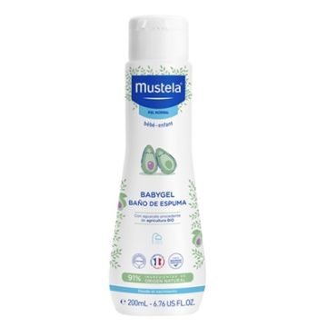 Mustela Babygel hipoalergica 200 ml.