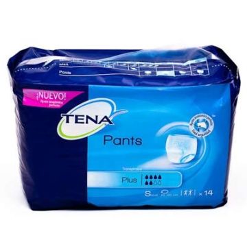 Tena Pants Absorb inc orina noc anat t- peq 14 uds