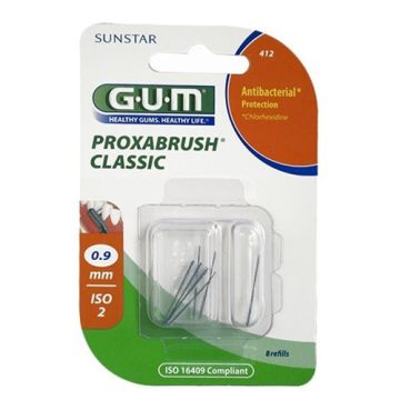 Gum Proxabrush 412 Cep Interdental Ultrafino Cilindr 8 Recambios