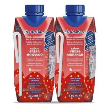 Bioralsuero Fresa Duplo 2x330ml