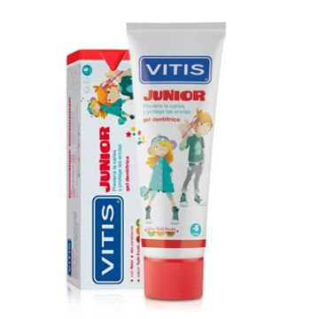 Dentaid Vitis Junior Gel Dentifrico Tutti Frutti 75ml