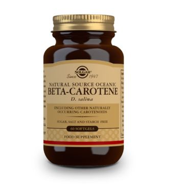 Solgar Beta-Caroteno Oceanico 60 Capsulas de Gel