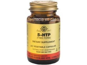 Solgar 5-hidroxitriptofano (5-htp). 90 cap. vegetales