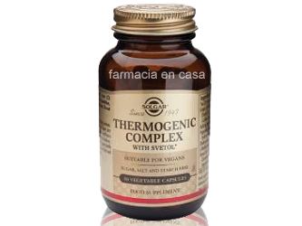 Solgar Thermogenic complex con svetol 60 cápsulas vegetales