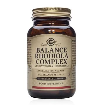 Solgar Balance Rodiola Complex 60 Capsulas Vegetales