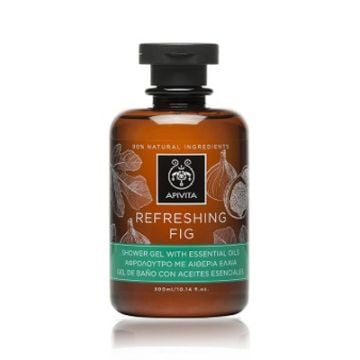 Apivita Refreshing Fig Gel de Baño Aceites Esenciales 300ml