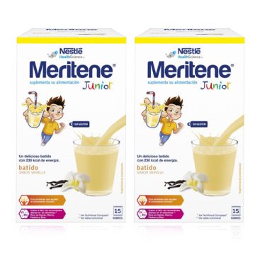 Meritene Junior Vainilla 30 G Duplo 2x15 Uds