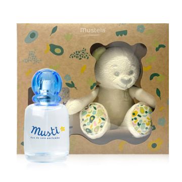 Mustela Musti Agua de Colonia 50ml + Peluche