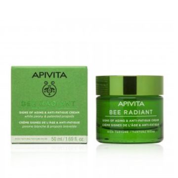 Apivita Bee Radiant Crema Rica Signos Edad y Antifatiga 50ml