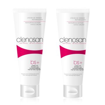 Clenosan Crema Manos Reparadora bs+ Duplo 2x75ml