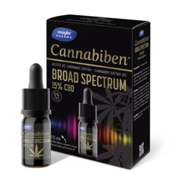 Mayla Cannabiben Broad Spectrum 15% CBD Aceite 10ml