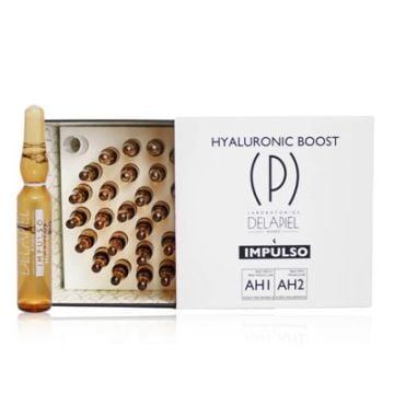 Delapiel Hyaluronic Boost Impulso Noche 30 Ampollas