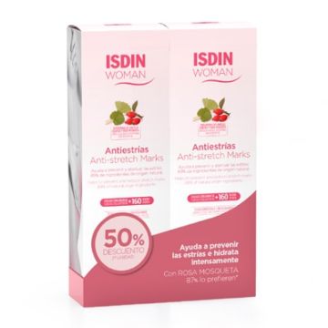 Isdin Woman Antiestrias Crema Corporal Duplo 2x250ml