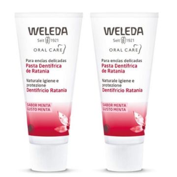 Weleda Pasta Dentifrica de Ratania Duplo 2x75 ml