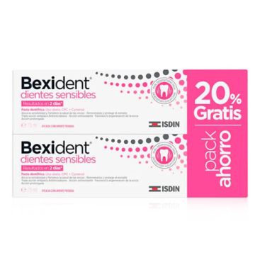 Bexident Dientes Sensibles Pasta Dental Duplo 2x75ml