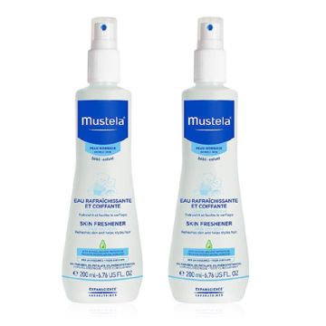 Mustela Bebe Agua de Colonia sin Alcohol Duplo 2x200ml