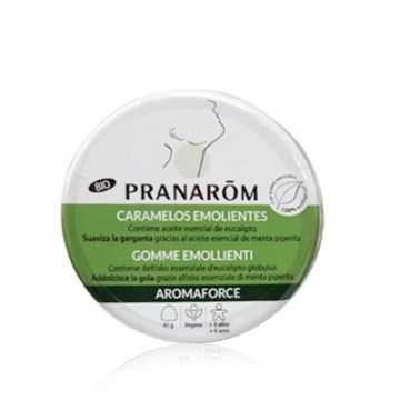 Pranarom Aromaforce Caramelos Emolientes Eucalipto Bio 45gr