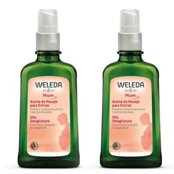 Weleda Aceite de Masaje Antiestrias Duplo 2x100ml