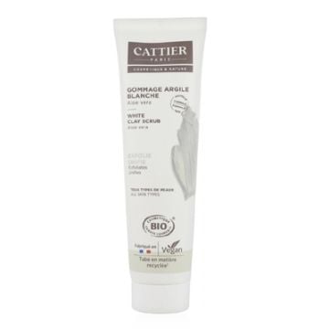 Cattier Crema Exfoliante de Arcilla Blanca-Aloe Vera 100ml