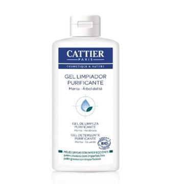 Cattier Gel Limpiador Purificante P/Grasa Arbol del Te 200ml