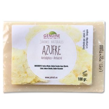 Genuine Jabon Natural Azufre 100gr