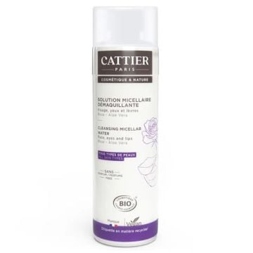 Cattier Desmaquillante Micelar 3 en 1 Rosa-Aloe Vera 300ml