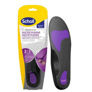 Scholl In-Balance Fascitis Plantar Plantilla Talla L 2 Uds