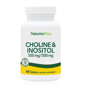 Natures Plus Colina e Inositol 500mg 60 Comp