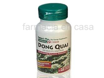 Natures Plus Dong Quai Regulador Menstrual 60 Capsulas