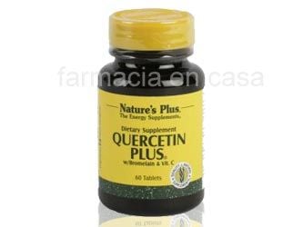 Natures Plus Quercetin Plus Nutricion Deportistas 60 Comp