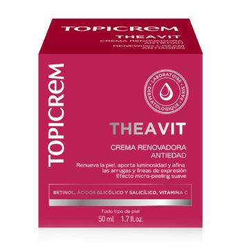 Topicrem Theavit Crema Renovadora Antiedad 50ml