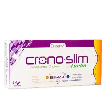 Drasanvi Crono Slim Turbo Eliminador de Liquidos 14 Viales