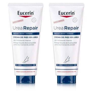 Eucerin Urea Repair Plus Crema de Pies Piel Seca Duplo 2x100ml