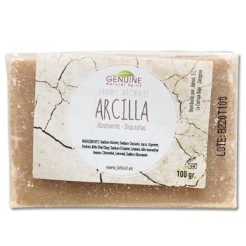 Genuine Jabon Natural Arcilla 100gr