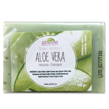 Genuine Jabon Natural Aloe Vera 100gr