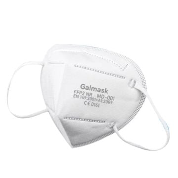 Galmask Mascarilla Alta Calidad Blanca FFP2 NR CE 1 Ud