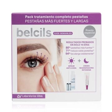 Belcils Serum Anti-Caida Pestañas 3ml + Crema Regeneradora 4ml