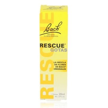 Flores de Bach - Rescue Gotas 20ml