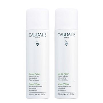 Caudalie Agua de Uva Hidratante Calmante P/Sensible Duo 2x200ml