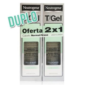 Neutrogena TGel Champu Cabello Normal-Graso Duplo 2x250ml