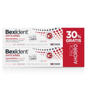 Bexident Anticaries Pasta Dentifrica Duplo 2x125ml