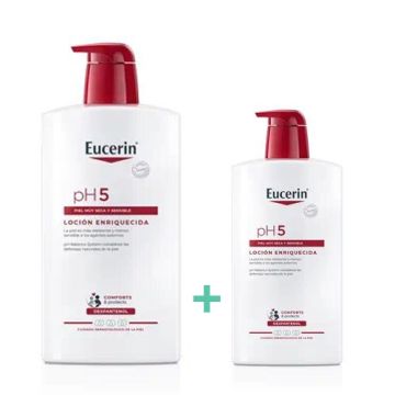 Eucerin Ph5 Locion Enriquecida Piel Sensible 1L + Locion 400ml