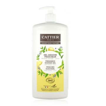 Cattier Gel de Ducha Refrescante Verbena-Citrus 1L