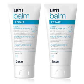 Leti Balm Repair Crema Reparadora Pies Duplo 2x100ml