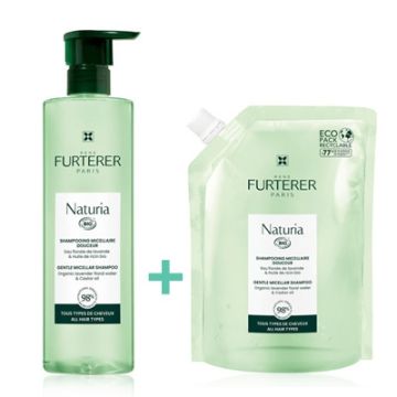 Rene Furterer Naturia Champu Uso Frecuente 400ml+Recarga 400ml