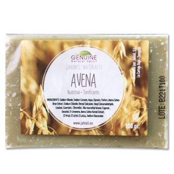 Genuine Jabon Natural Avena 100gr