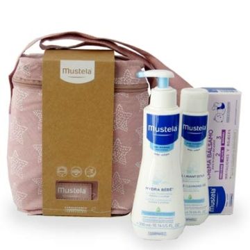 Mustela Bebe Bolsa Isotermica Rosa 3 Productos