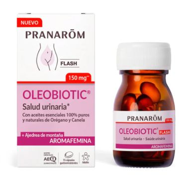 Pranarom Aromafemina Oleobiotic Salud Urinaria 15Caps