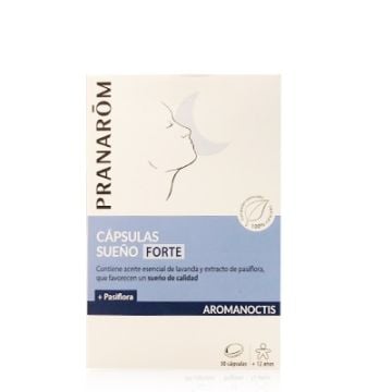 Pranarom Aromanoctis Capsulas Sueño Forte 30 Uds